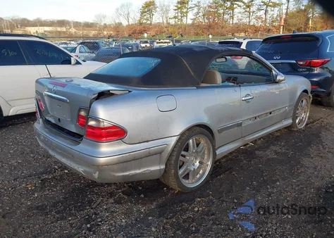 2001 Mercedes-Benz Clk 430 z USA, uszkodzony, nr VIN WDBLK70GX1T056085